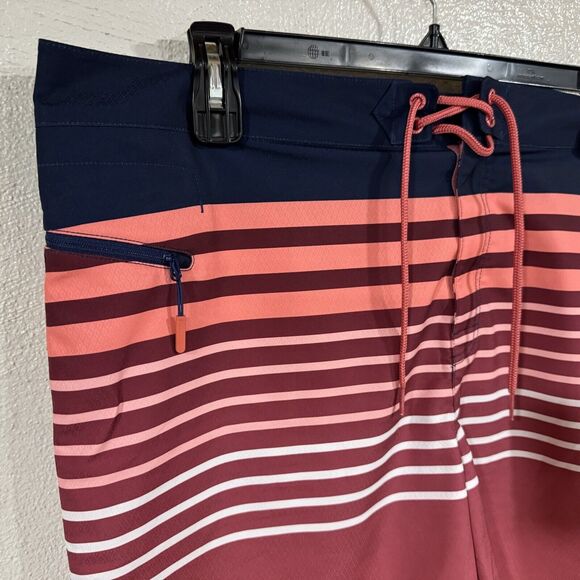 Vineyard Vines Surf Lodge Board Shorts Mens Size 40 Drawstring Hook Loop Closure - Picture 5 of 8